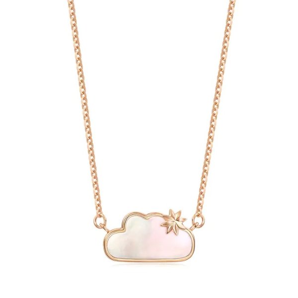 Minty Collection 18K Rose Gold Necklace | Chow Sang Sang Jewellery eShop