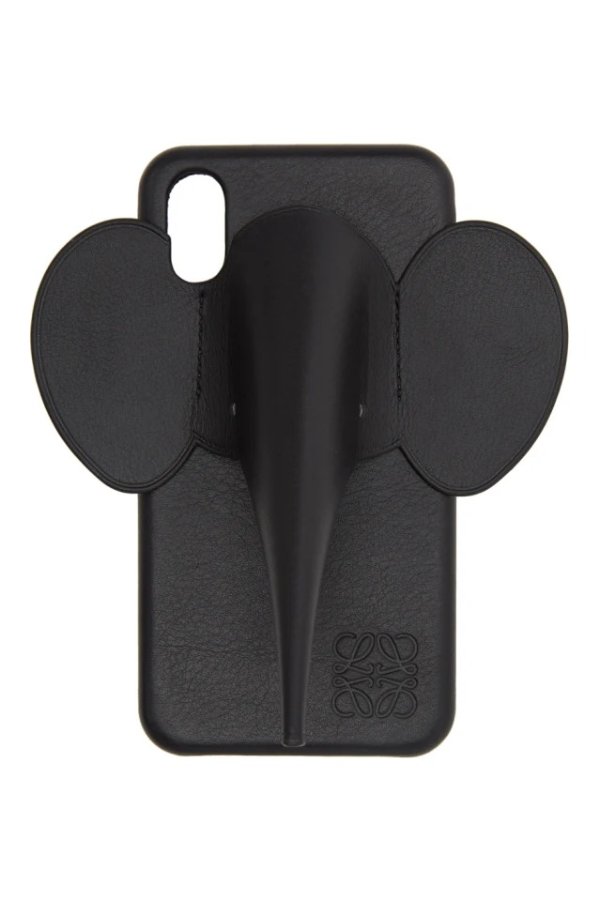 Black Elephant iPhone XS Max Case