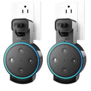 Outlet Wall Mount Hanger Stand for Echo Dot 2, pack of 2