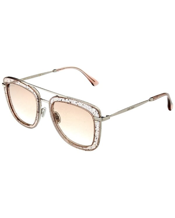 Women's Glossy 53mm Sunglasses
