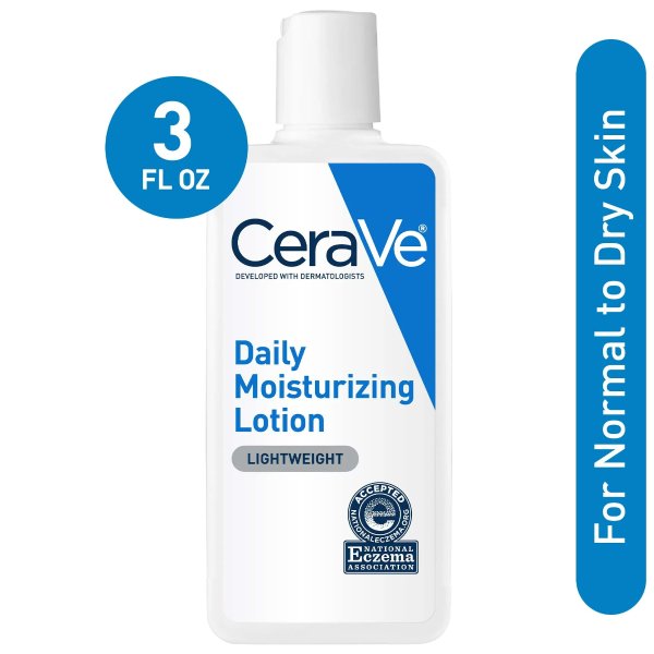 Daily Moisturizing Lotion for Normal to Dry Skin, 3 fl oz