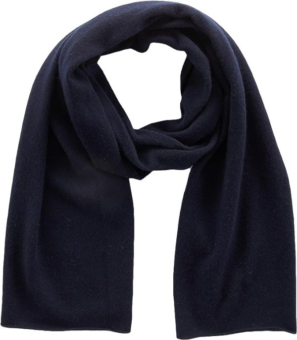womens Boiled Cashmere Clean Edge Knit Scarf