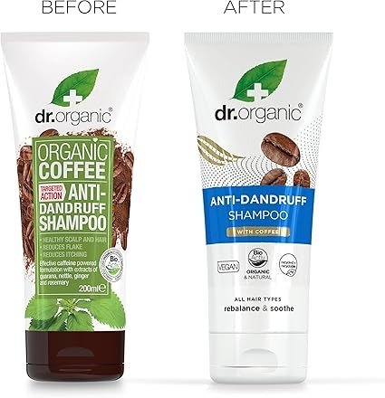 Dr Organic 咖啡去屑洗发水