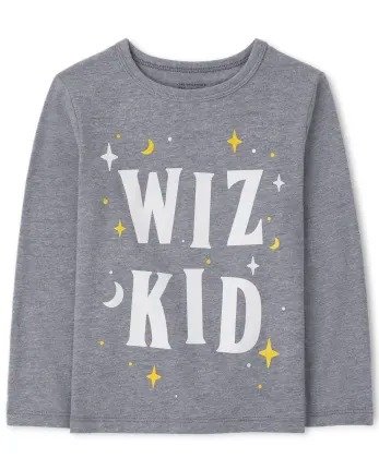 Baby And Toddler Boys Long Sleeve Wiz Kid Graphic Tee | The Children's Place - S/D MILKY WAY