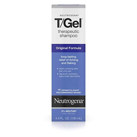T/Gel Therapeutic Shampoo Original Formula, Dandruff Treatment, 4.4 Fl. Oz