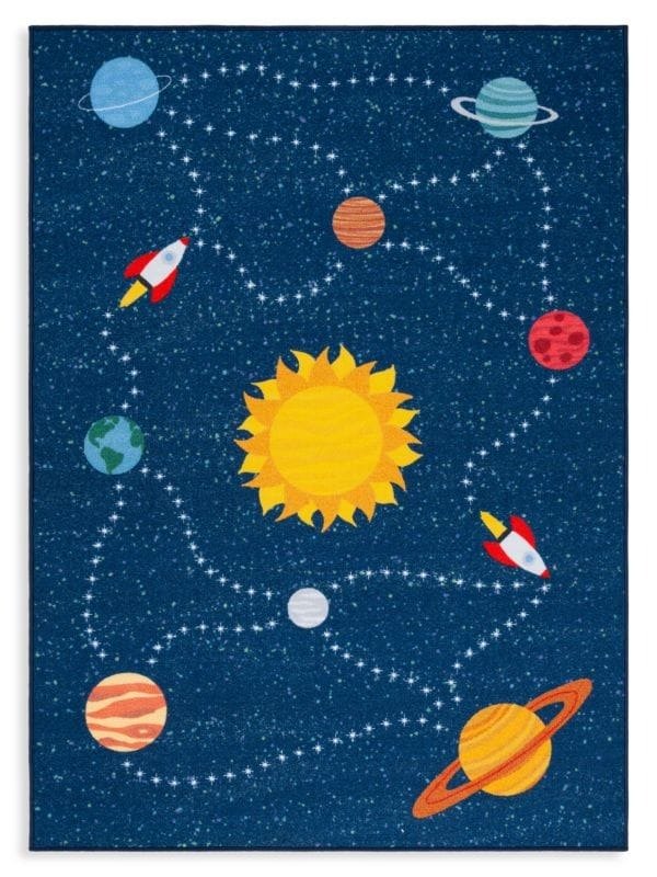 太空图案 趣味地毯