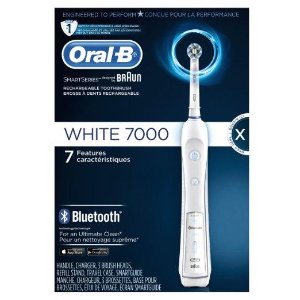 纯白款 Oral-B 欧乐B 7000 智能电动牙刷 带无线蓝牙功能
