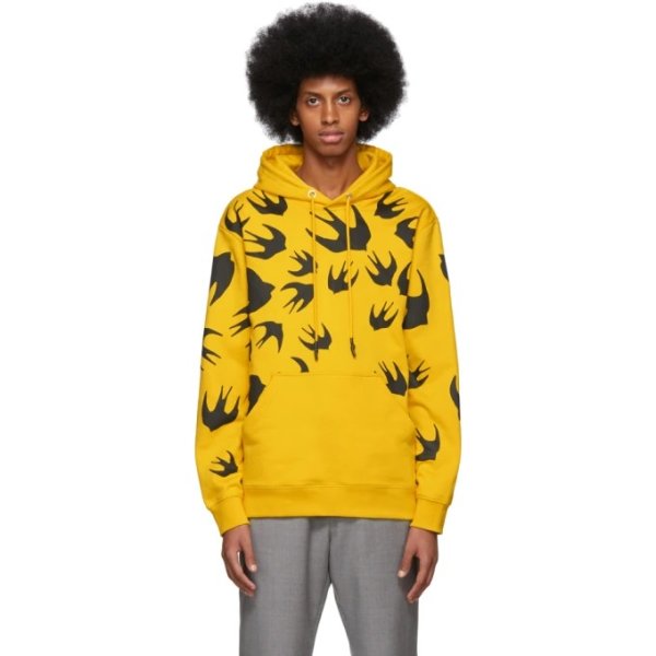 - Yellow Swallow Hoodie