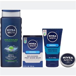 Nivea for Men 4 Piece Complete Care Collection Gift Set
