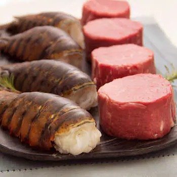 Rastelli Market Fresh Angus Beef Prime Petite Filet Mignons & Wild Caught Maine Lobster Tails