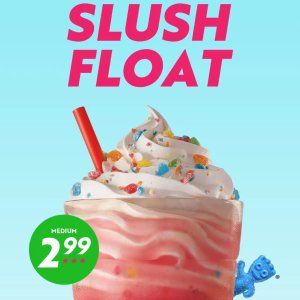 New Release:Sonic Drive-In Sour Patch Kids Slush Float