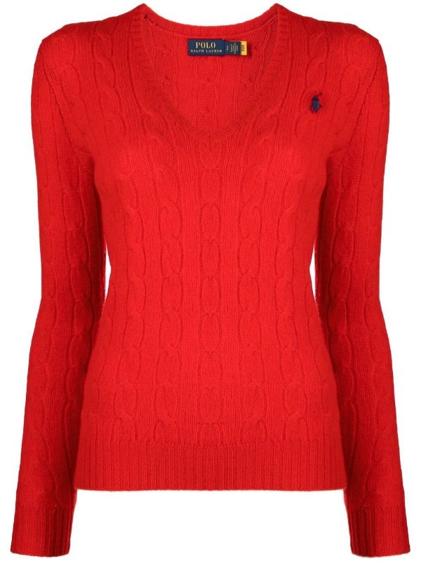 Kimberly cable-knit jumper