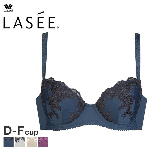 Bra (R) 3/4 cup brassiere DEF side high side meat revision manipulation Lady's [to big size under 80] which aims at 20% OFF (Wacoal) Wacoal (ラゼ) LASEE 72G BFA472 chest age -5 years old