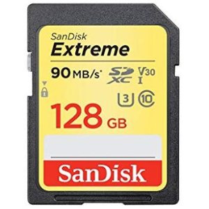 SanDisk Extreme 128GB U3 C10 SDXC 存储卡
