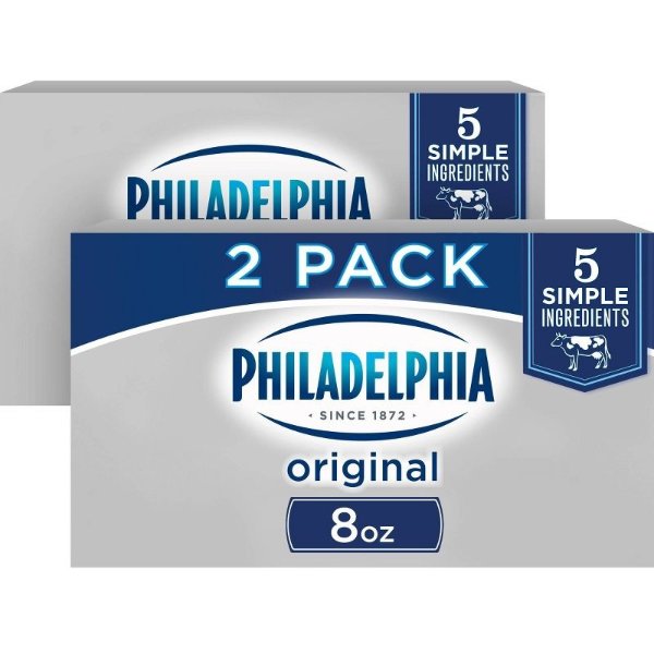 Philadelphia Original Cream Cheese - 16oz/2ct