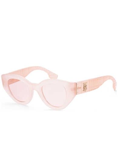 Burberry Women's Pink Round Sunglasses SKU: BE4390-4060-5-47 UPC: 8056597831673