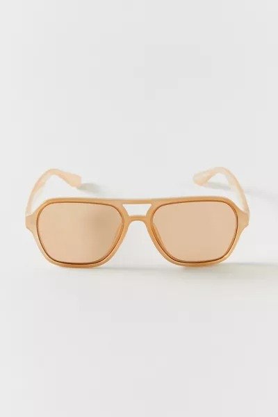 Patrizia Plastic Aviator Sunglasses