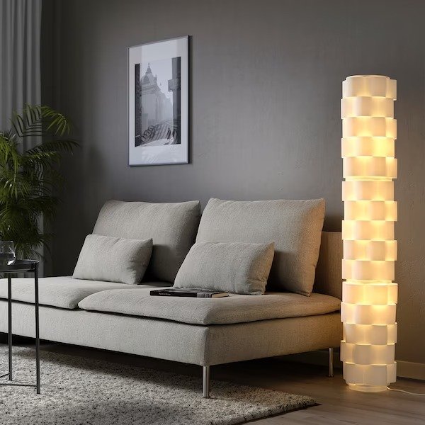 LAGTRYCK Floor lamp, white, 54" - IKEA