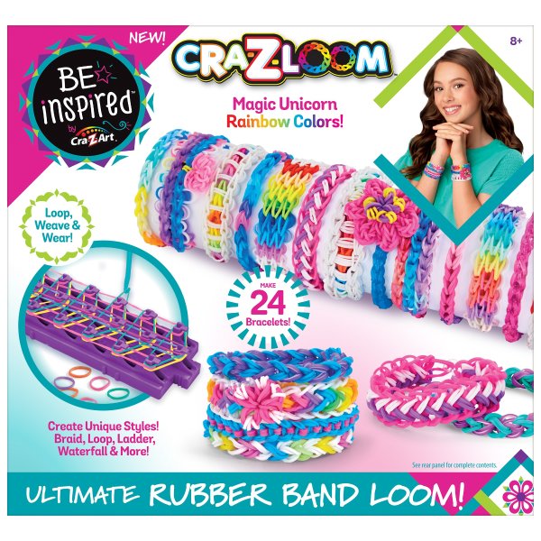 Be Inspired Ultimate Rubber Band Loom, Unisex Child Ages 8 and up