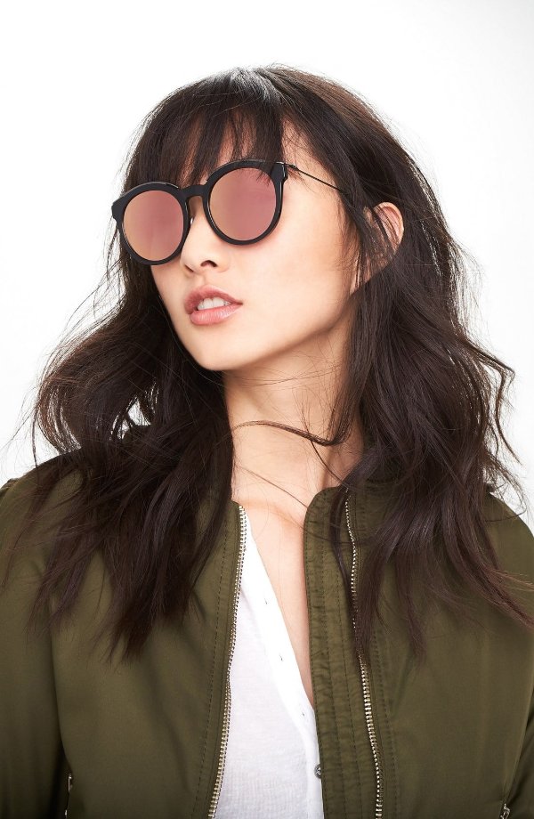 Blossom 52mm Round Sunglasses