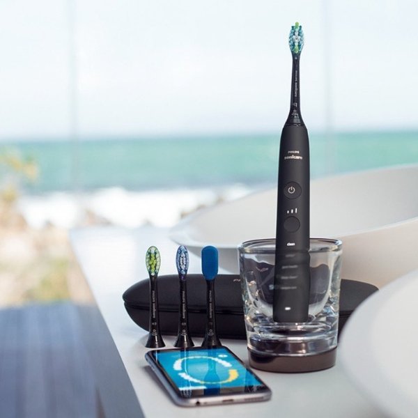 Sonicare DiamondClean Smart Toothbrush with App - Black HX9924/14