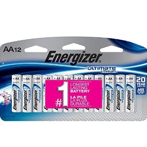 Energizer 劲量AA5号锂电池 12节