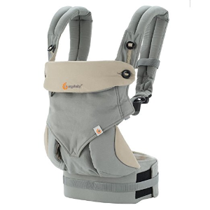 Ergobaby 360 All Carry Positions Award-Winning Ergonomic Baby Carrier, Grey