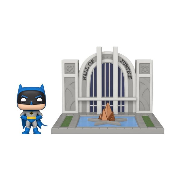 POP! Town: Batman 80th Anniversary Batman with the Hall of Justice | GameStop