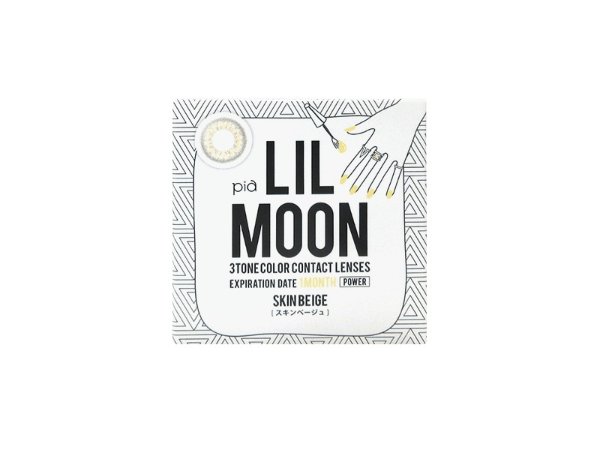 LILMOON Monthly Skin Beige (1 lens per box) | lenspure