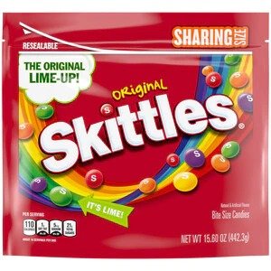 Skittles Original Fruity Chewy Candy, 15.6 OZ