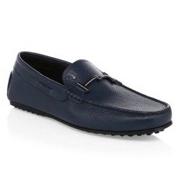 - Doppia T Gommino Leather Driving Loafers
