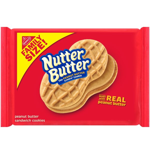 Nutter Butter 花生酱夹心饼干家庭装 16oz
