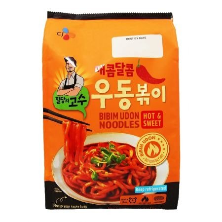 Bibim Udon Noodles Hot & Sweet 17.8oz(504g)