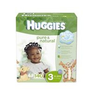 s Pure and Natural Diapers, Size 3, 140 Count