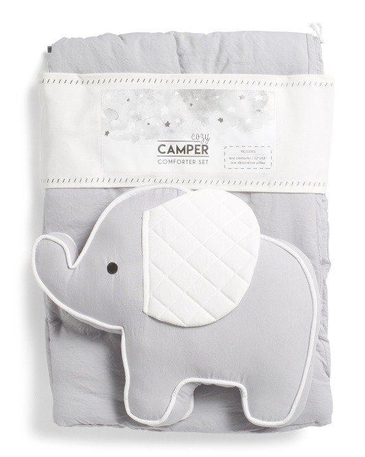 Elephant Baby Comforter Set