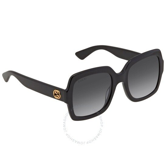 Grey Square Ladies Sunglasses GG0036SN 001 54