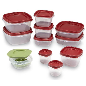 Rubbermaid 21-Piece Easy Find Lids Storage Containers