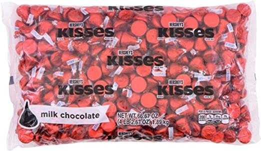 Kisses 牛奶巧克力派对分享4.1磅装