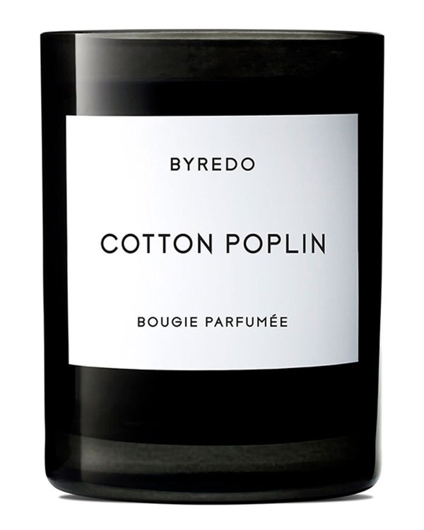 Cotton Poplin Bougie Parfumee Scented Candle
