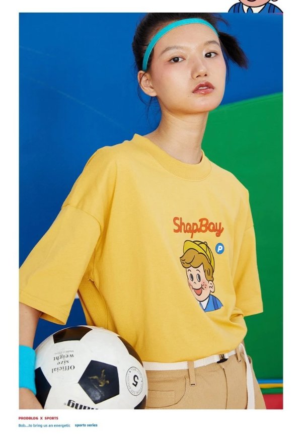 Shopboy - Big Boxy Short Sleeve T恤