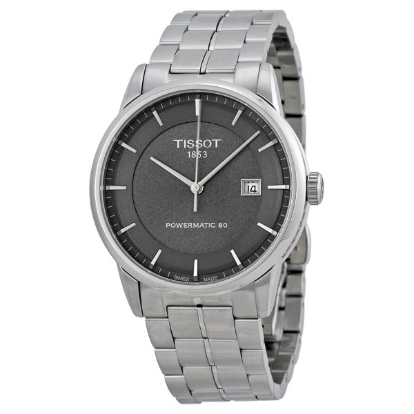 Luxury Automatic Anthracite Dial Stainless Steel Men's Watch T0864071106100