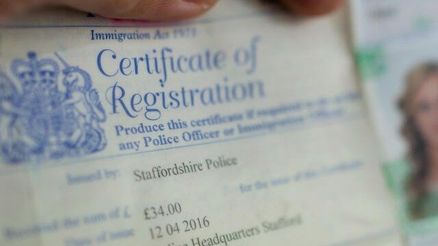 英国警察局注册Police Registration UK - 2022年8月4日取消