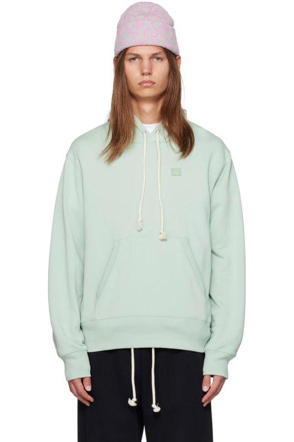 Green Patch Hoodie