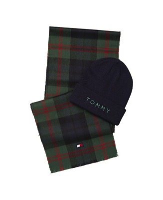 Men's Scarf and Beanie Set