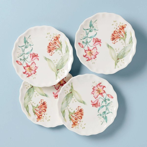 Butterfly Meadow Melamine® 4pc Accent Plate