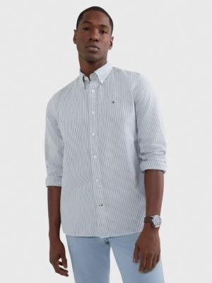 Regular Fit Oxford Stripe Shirt