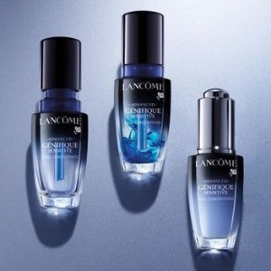 即将截止：Lancome 美妆护肤产品 收小黑瓶，粉水，蓝水