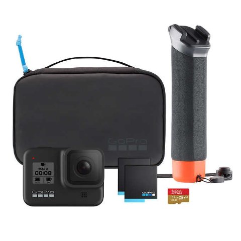 GoPro HERO8 Black 运动相机双电池收纳套装仅$289.99