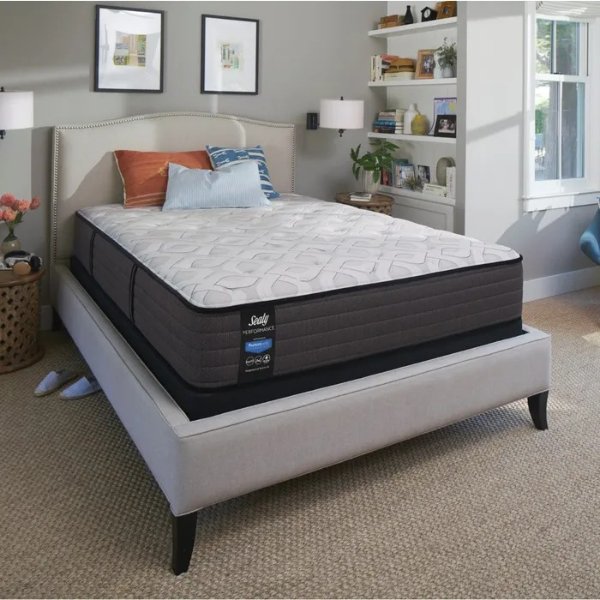 Cal King Sealy Posturepedic Response Performance Cooper Mountain IV Cushion Firm 12.5 Inch Mattress