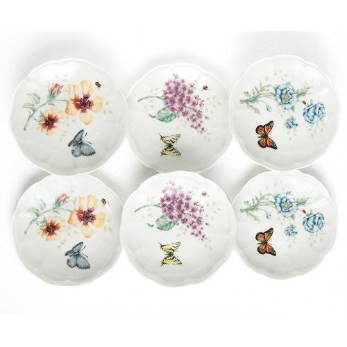 Butterfly Meadow Party Plates, Set of 6 @ Amazon